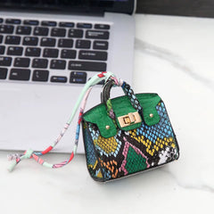 Snakeskin Bag Charm
