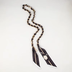 Scarf crossbody strap