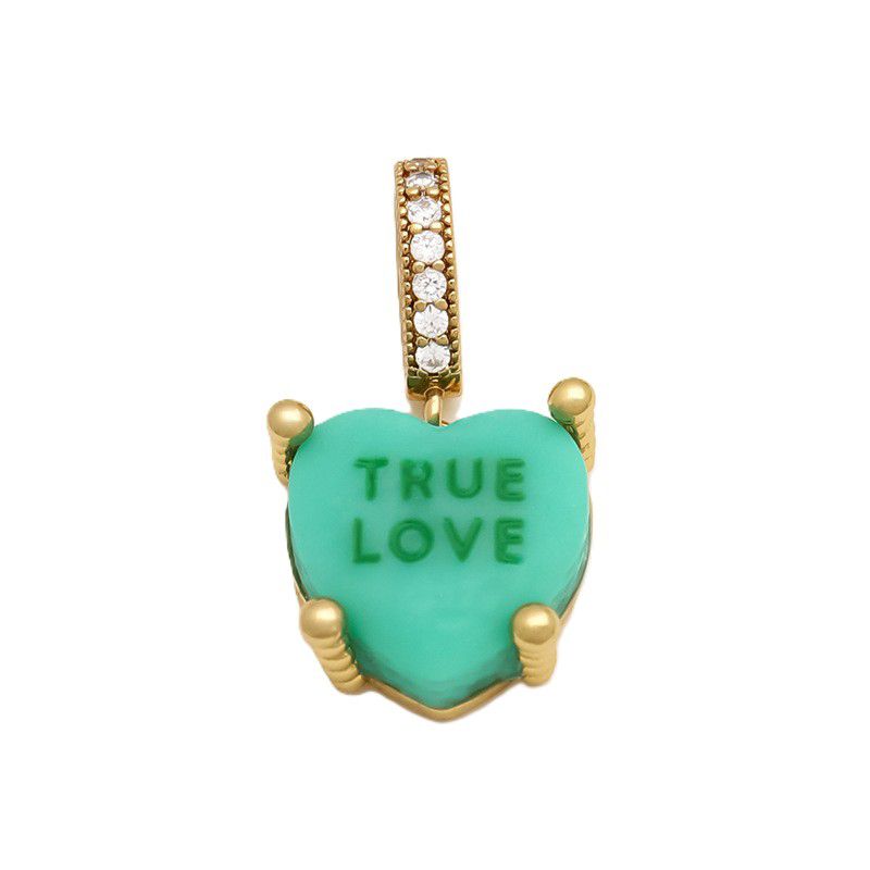 Enamel Heart Charm