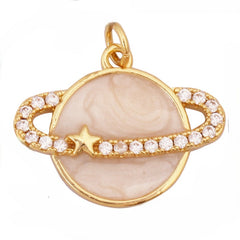 Celestial Planet charm