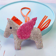 Pegasus Bling Bag Charm