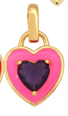 Gem Heart Charm
