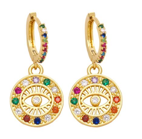 Celestial Evil Eye Earrings