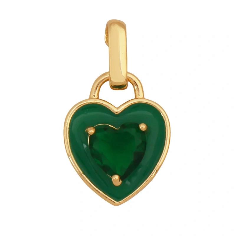 Gem Heart Charm
