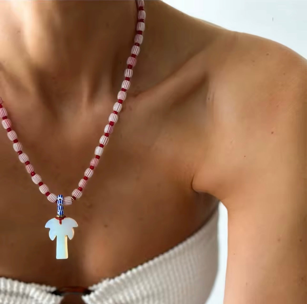 Palm Tree Necklace