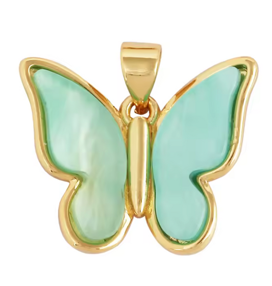 Enamel Butterfly Charm