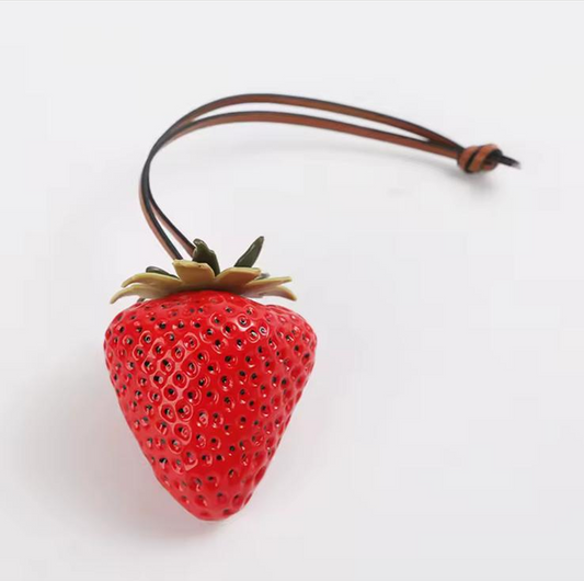 Strawberry Bag Charm